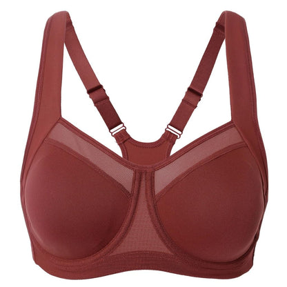 Shockproof Fixed Cup Sports Bra Fitness Vest