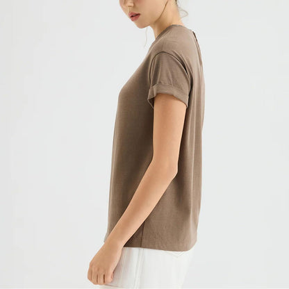 Women's Casual Soft Short Sleeve Everyday Tee