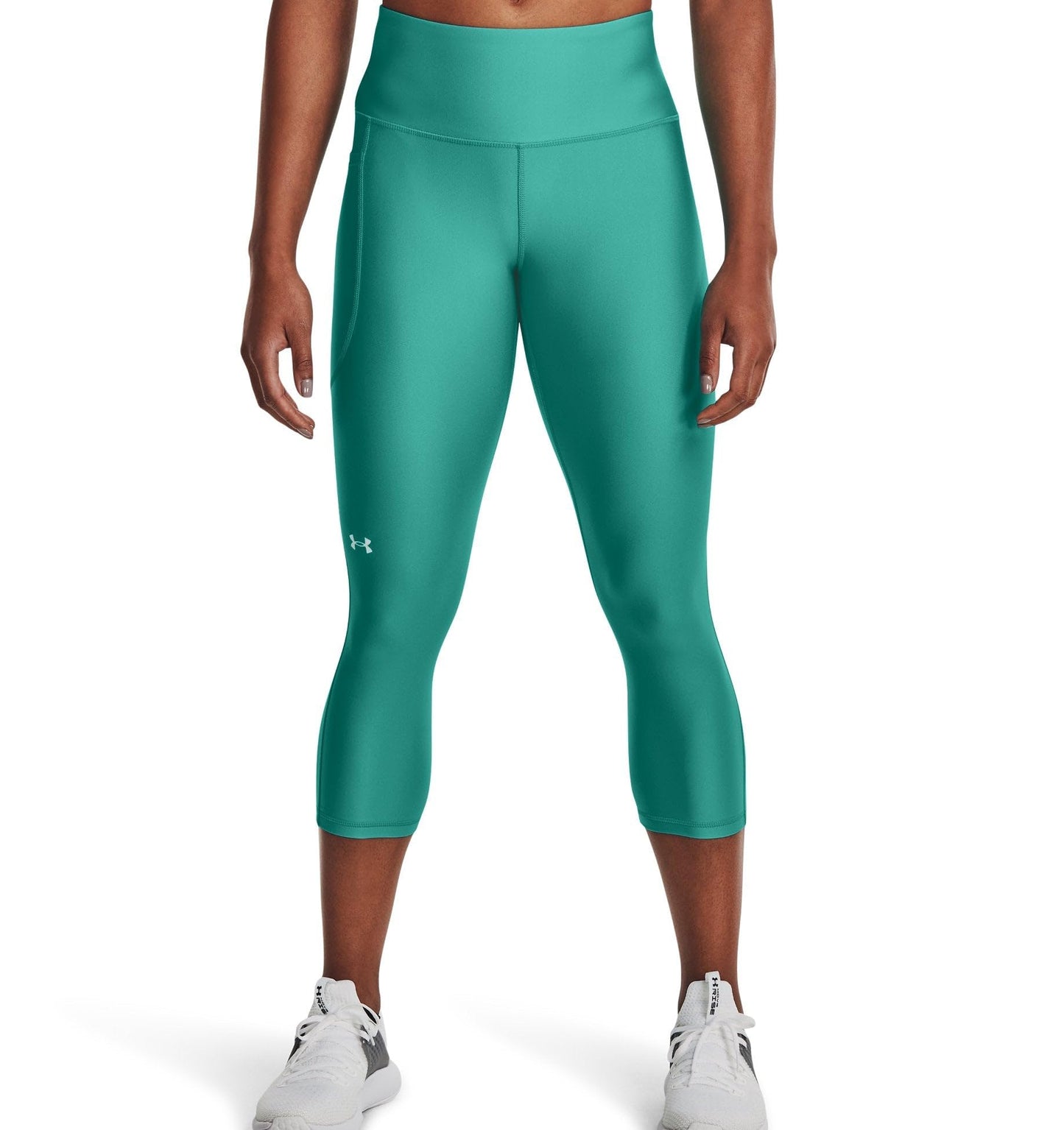 High Waisted Pocketed Capri Leggings