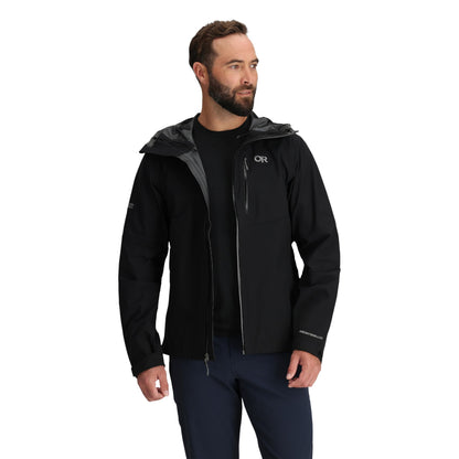 Waterproof Windproof Hooded 3L Rain Jacket