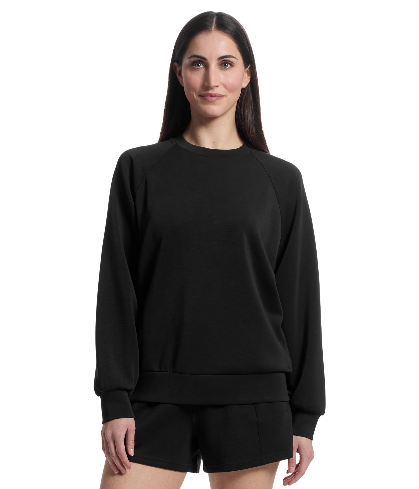 Women's Crewneck Long Sleeve Soft Casual Top