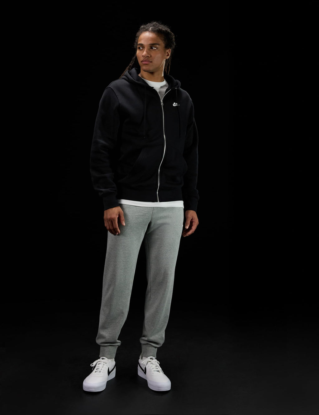 Nike Men's Club Full-zip Fleece Hoodie