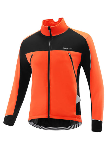 Men's Softshell Thermal Windproof Cycling Jacket