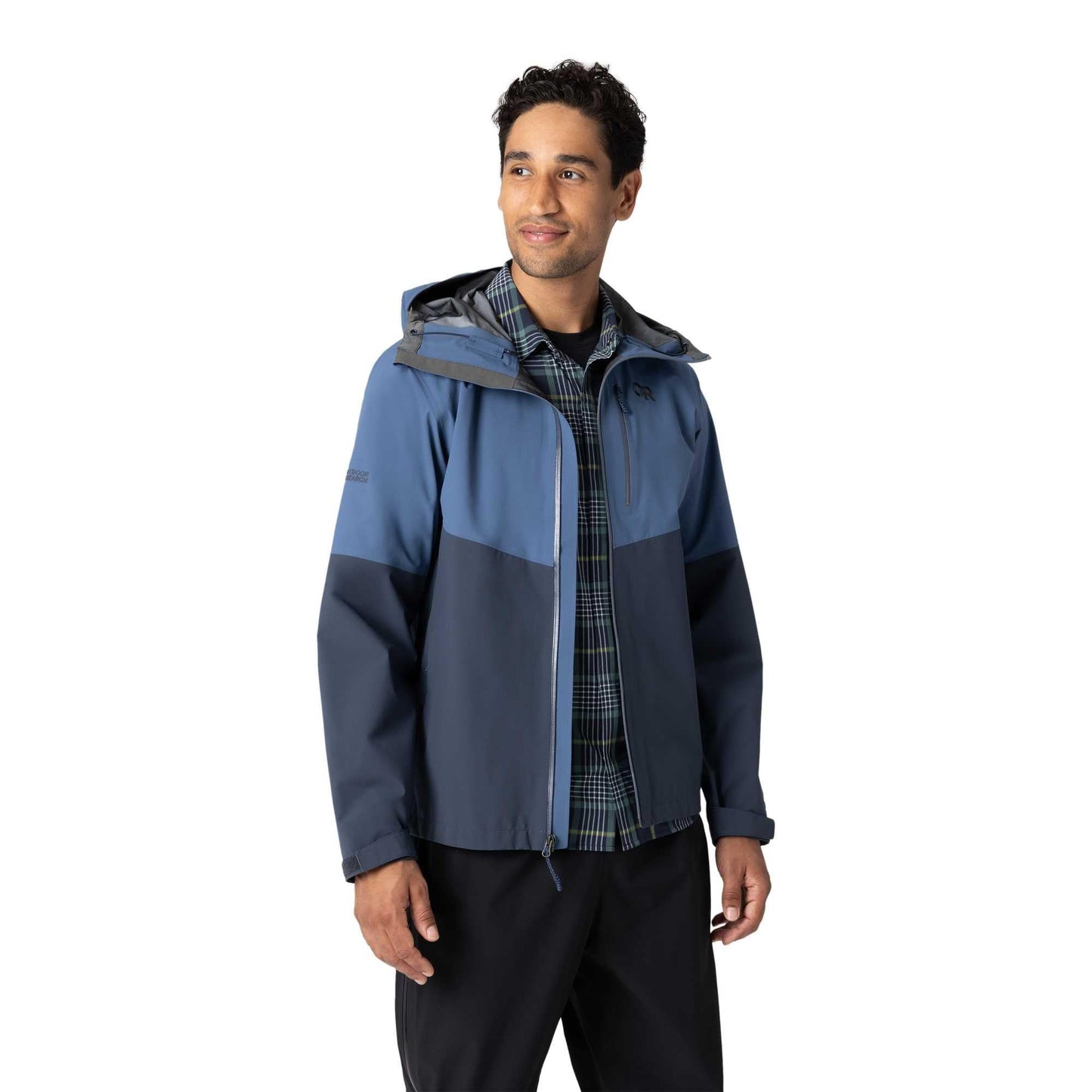 Waterproof Windproof Hooded 3L Rain Jacket