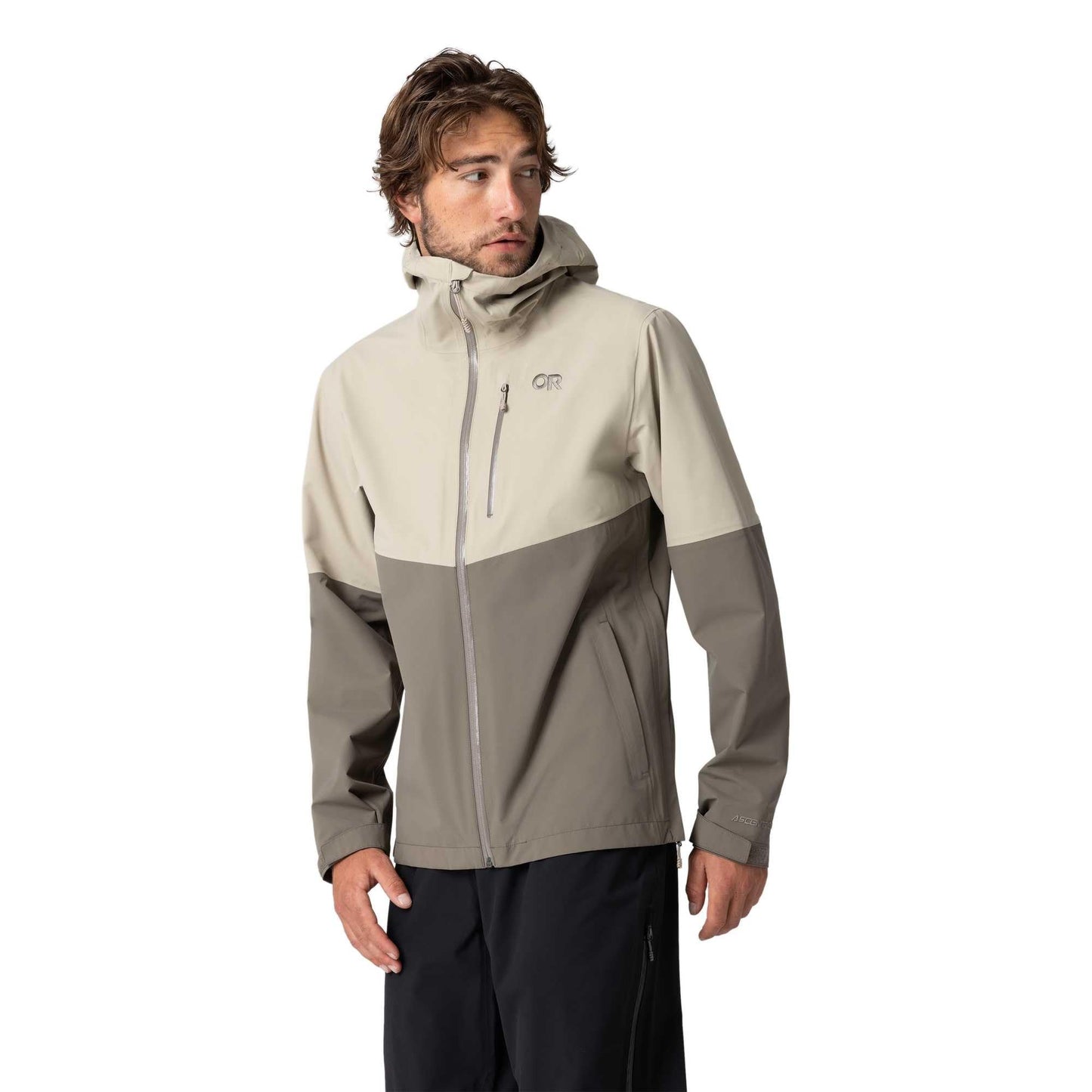 Waterproof Windproof Hooded 3L Rain Jacket