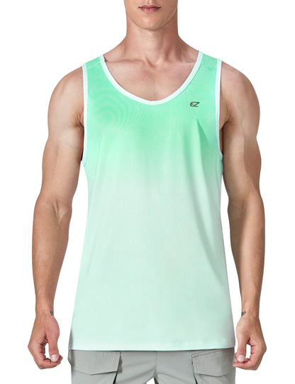 Men's Quick Dry Sleeveless Workout Tank Top Gym Training Shirt