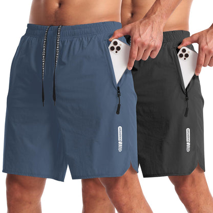 2 Pack Quick Dry 7 Inch Workout Gym Shorts