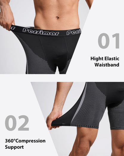 4 Pack Compression Running Shorts Base Layer
