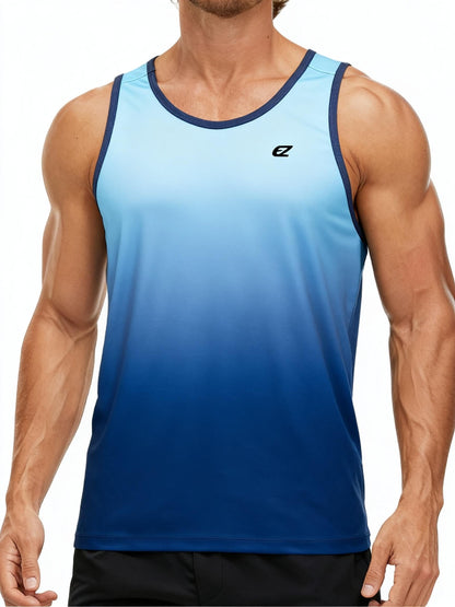 Men's Quick Dry Sleeveless Workout Tank Top Gym Training Shirt