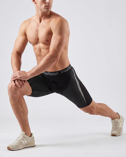 4 Pack Compression Running Shorts Base Layer