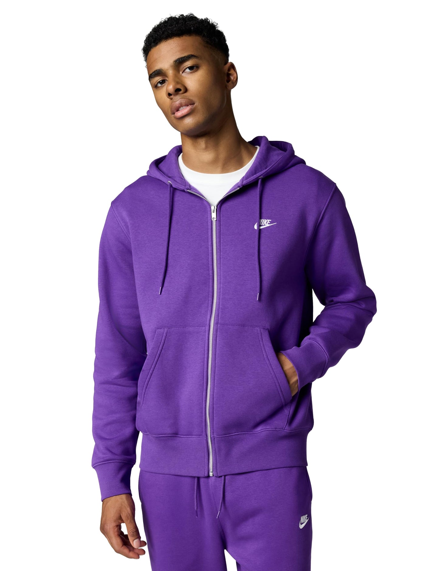Nike Men's Club Full-zip Fleece Hoodie