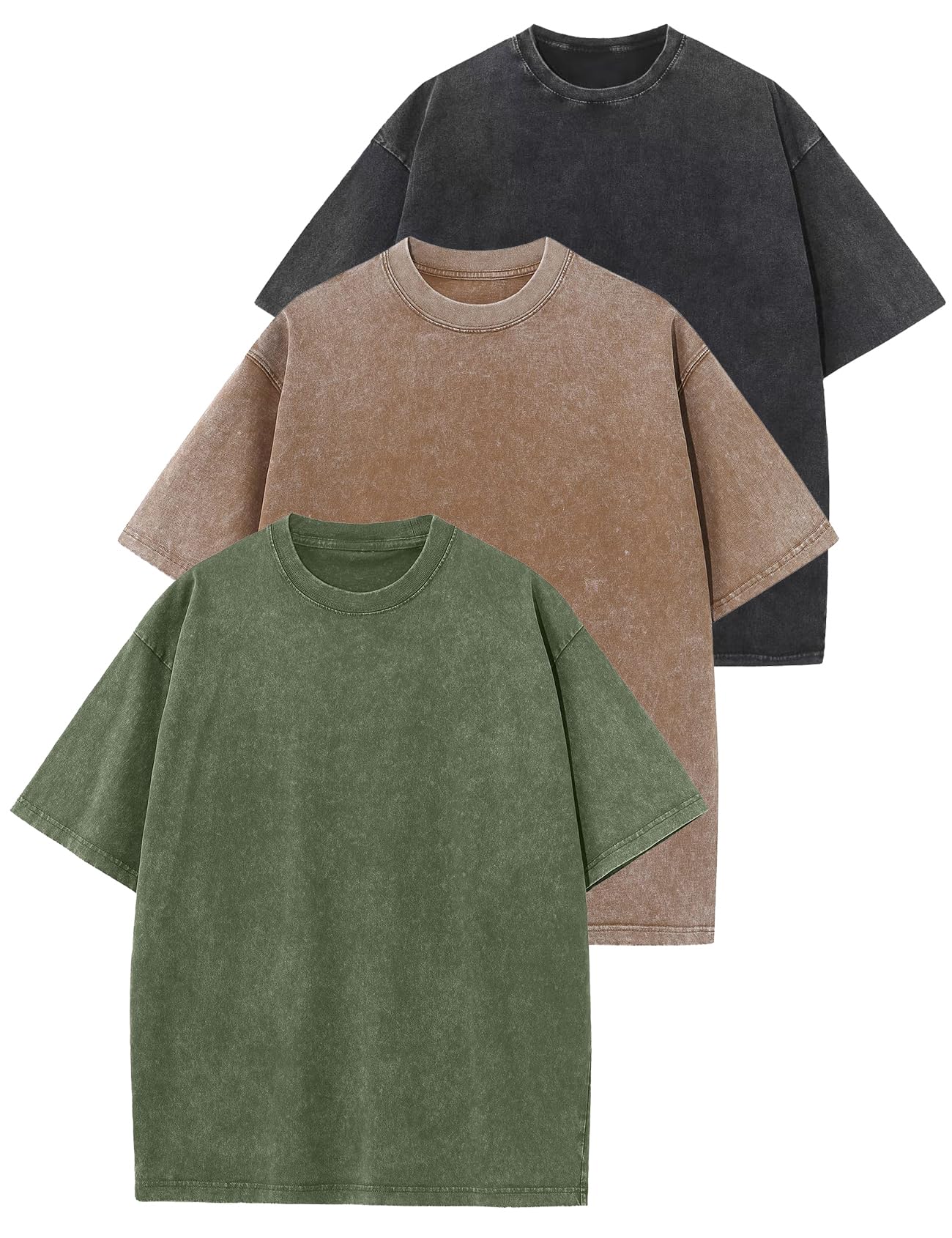 Oversized Vintage Washed Loose Fit Streetwear T-Shirt Unisex