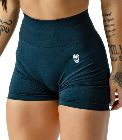 High Waist Seamless Biker Workout Shorts