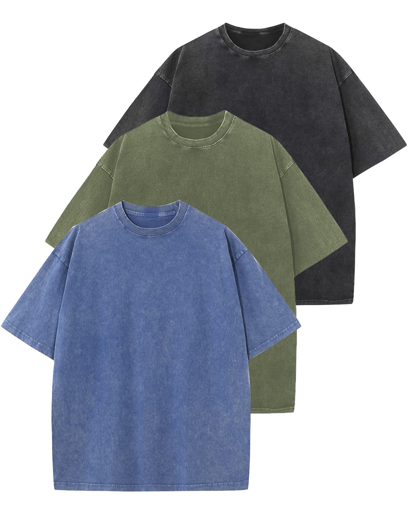 Oversized Vintage Washed Loose Fit Streetwear T-Shirt Unisex