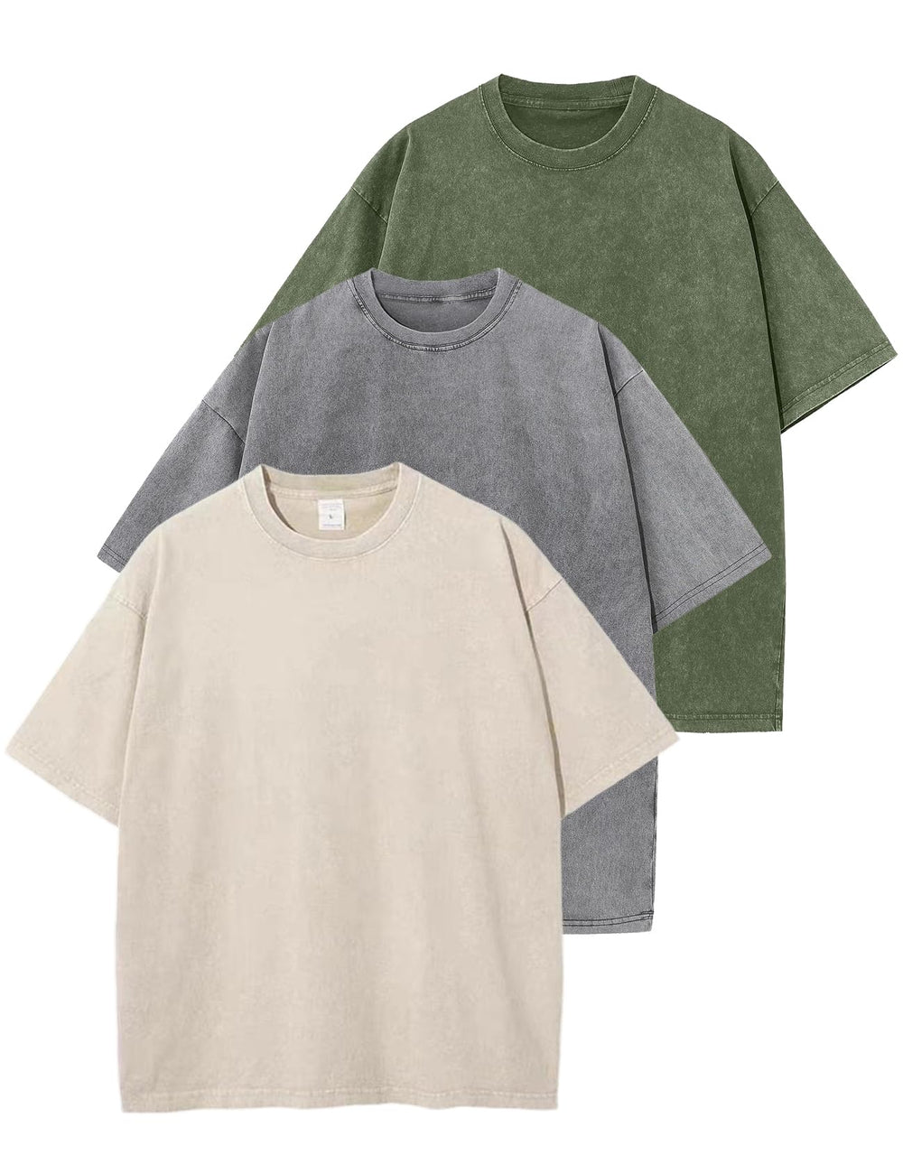 Oversized Vintage Washed Loose Fit Streetwear T-Shirt Unisex