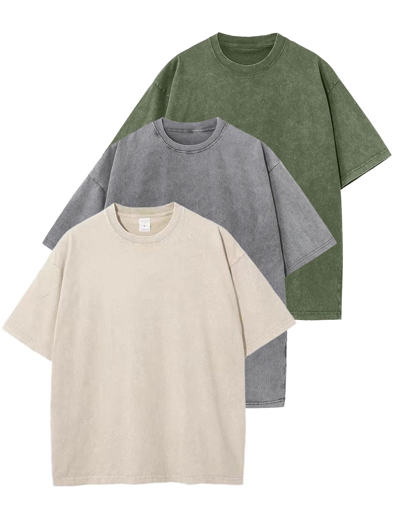 Oversized Vintage Washed Loose Fit Streetwear T-Shirt Unisex