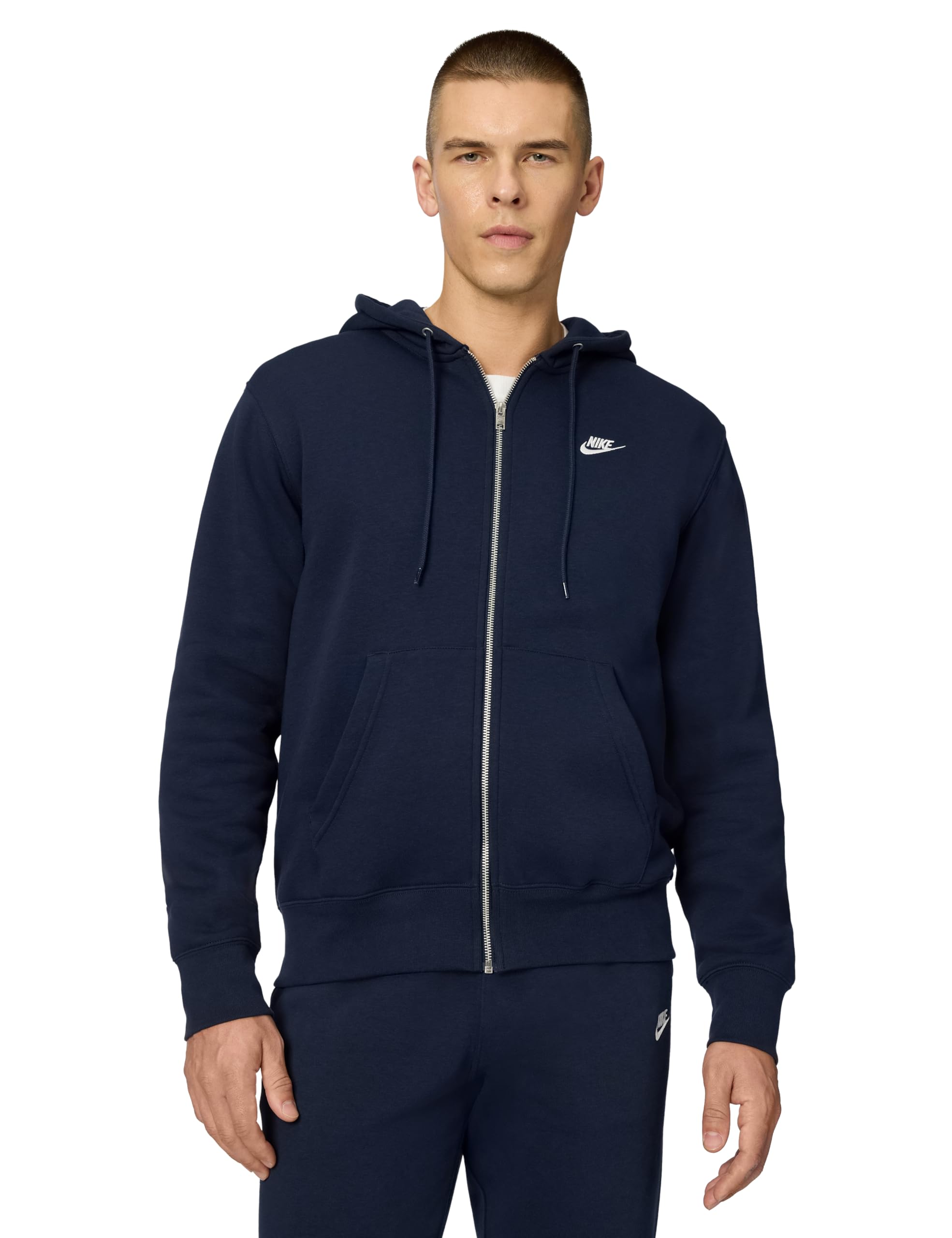 Nike Men's Club Full-zip Fleece Hoodie
