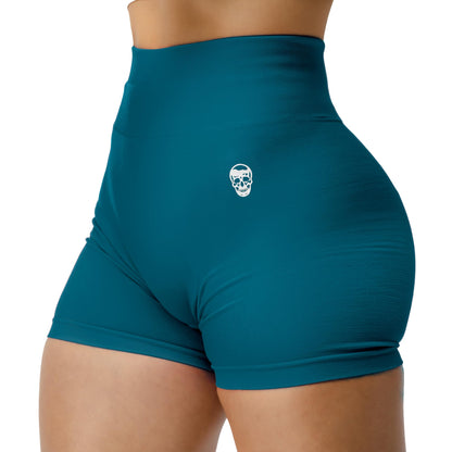 High Waist Seamless Biker Workout Shorts