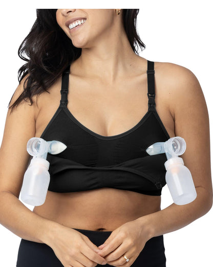 Hands-Free Adjustable Pumping Sports Bra