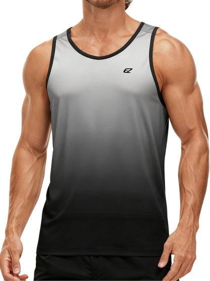 Men's Quick Dry Sleeveless Workout Tank Top Gym Training Shirt