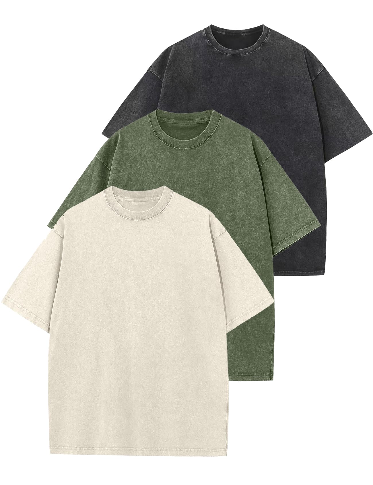 Oversized Vintage Washed Loose Fit Streetwear T-Shirt Unisex