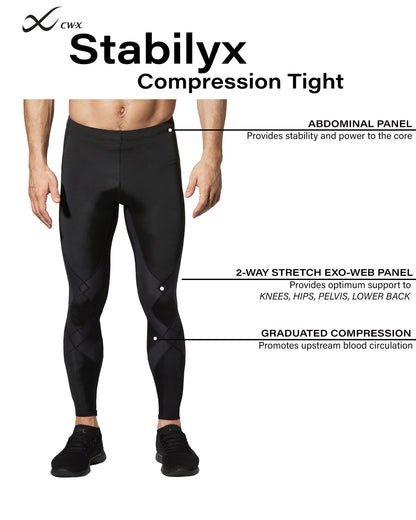 Men's Compression Joint Support Athletic Tights