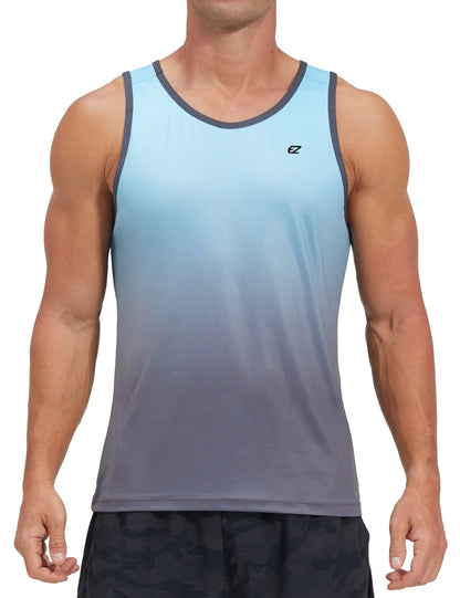 Men's Quick Dry Sleeveless Workout Tank Top Gym Training Shirt