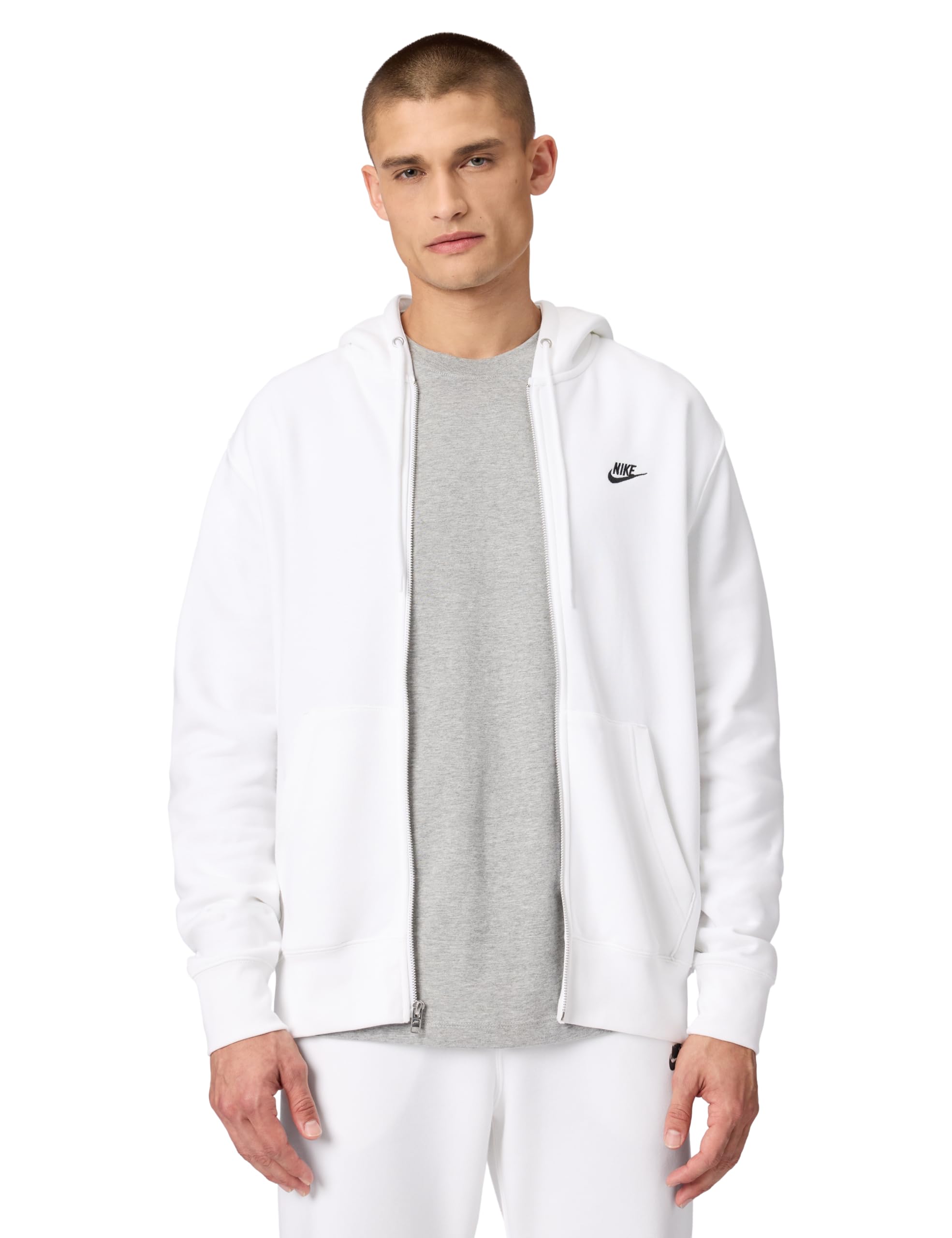 Nike Men's Club Full-zip Fleece Hoodie