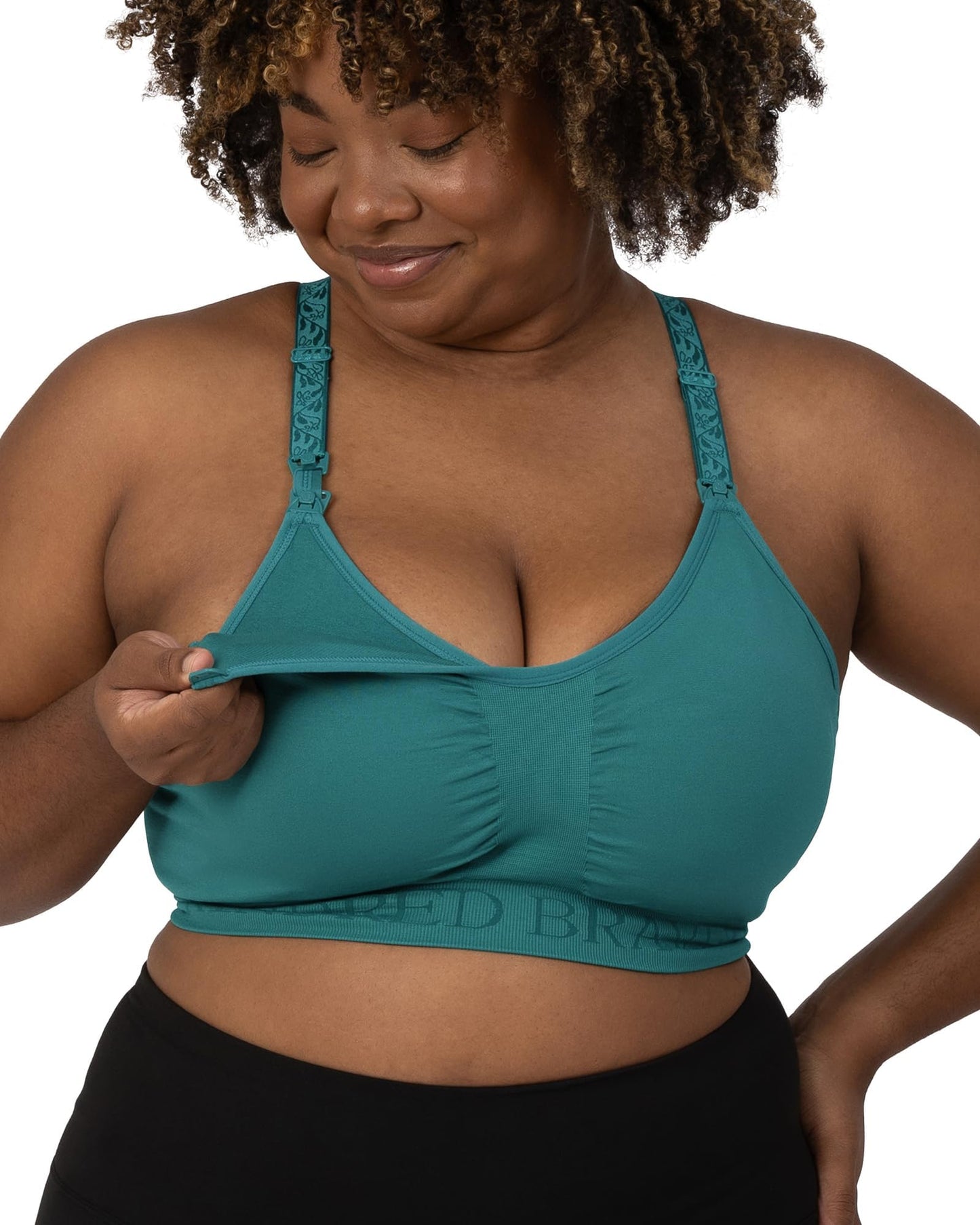 Hands-Free Adjustable Pumping Sports Bra
