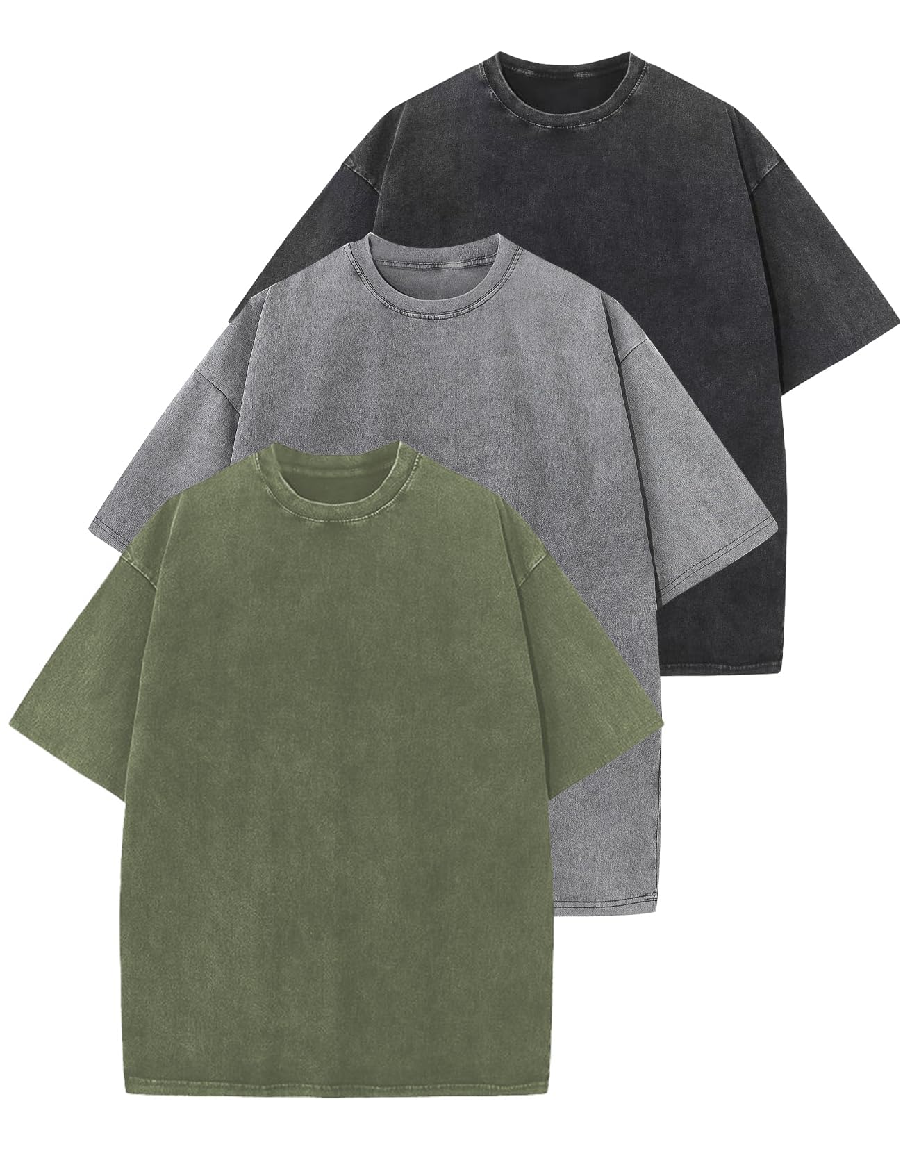 Oversized Vintage Washed Loose Fit Streetwear T-Shirt Unisex