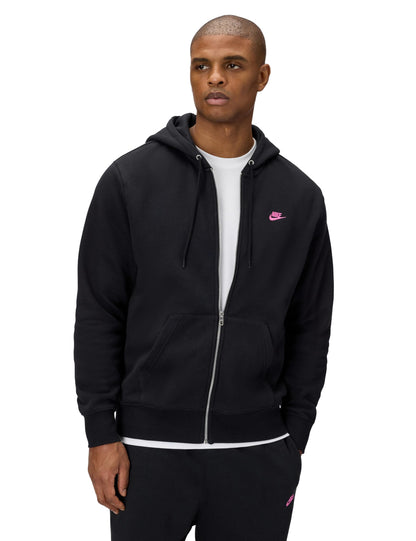 Nike Men's Club Full-zip Fleece Hoodie