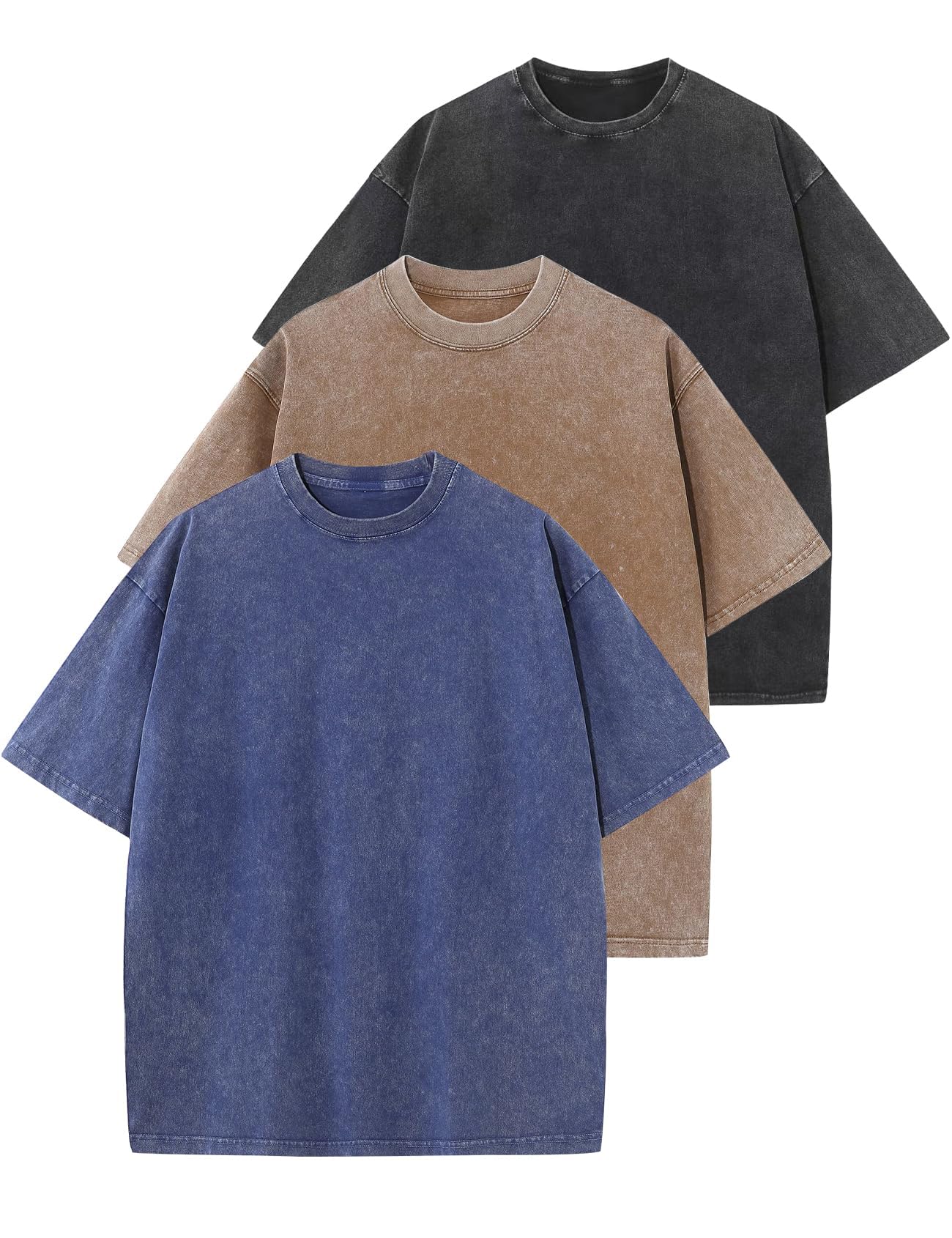 Oversized Vintage Washed Loose Fit Streetwear T-Shirt Unisex