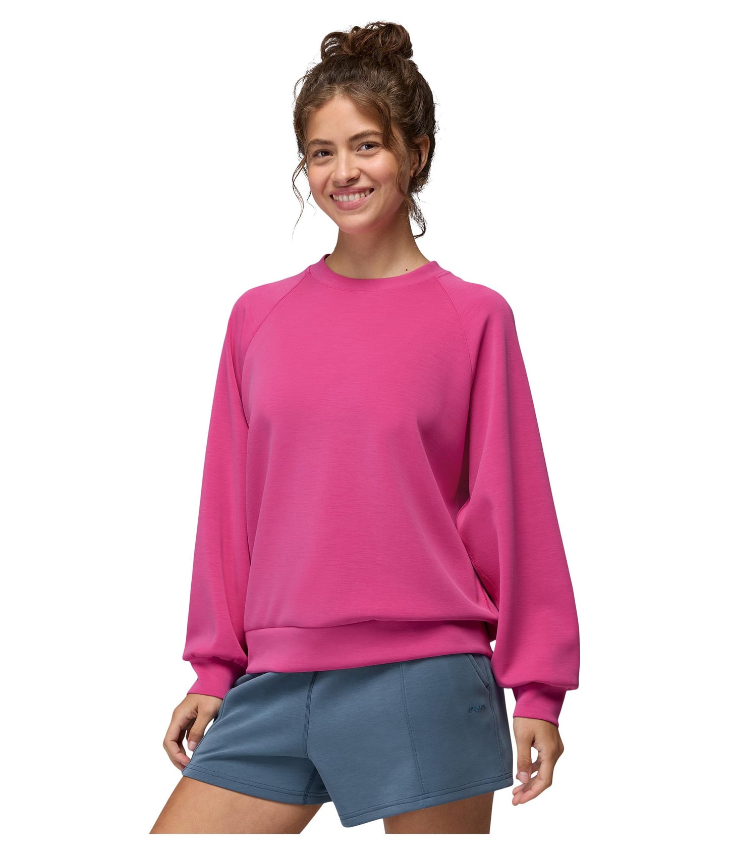 Women's Crewneck Long Sleeve Soft Casual Top