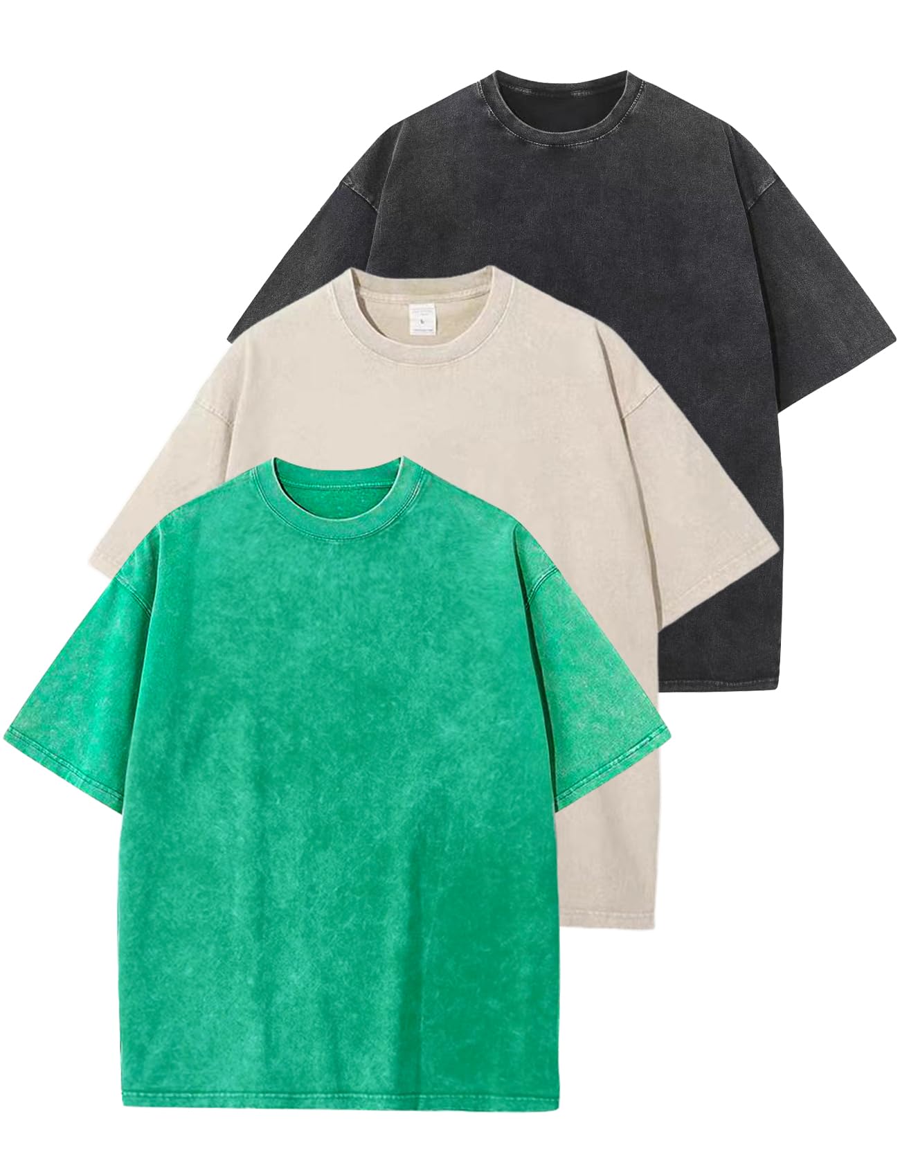 Oversized Vintage Washed Loose Fit Streetwear T-Shirt Unisex