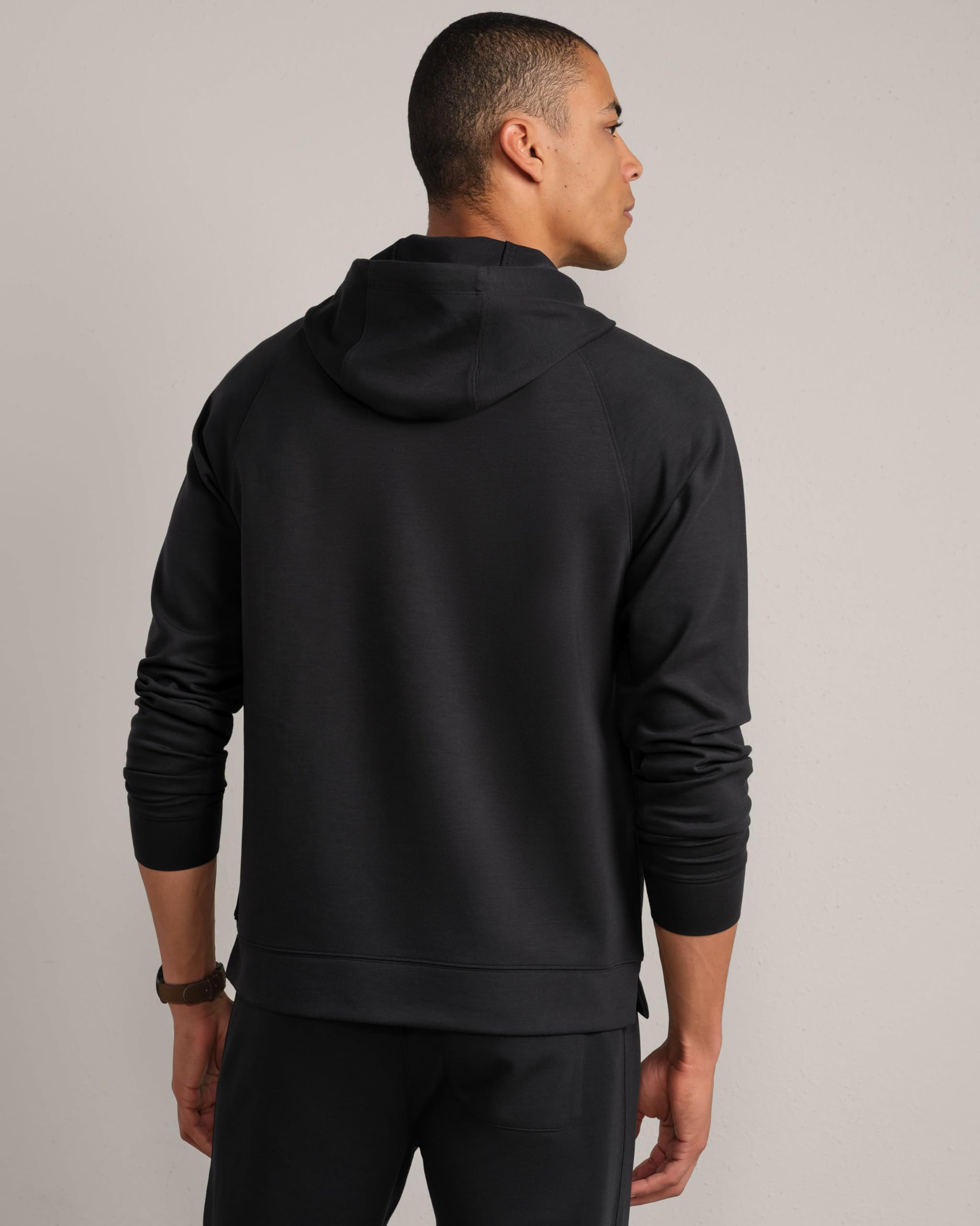 Men's Athletic Pullover Hoodie Anti-Odor Performance Sweatshirt
