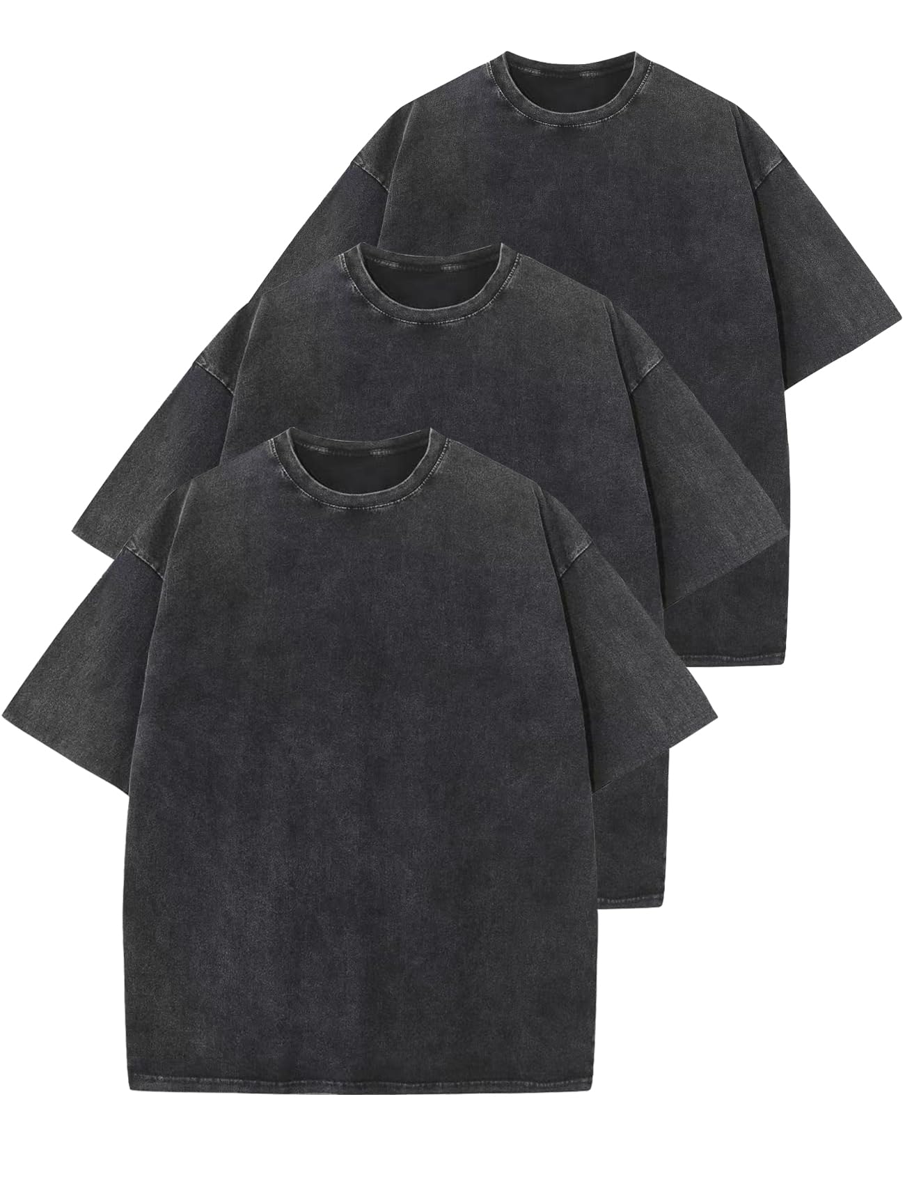 Oversized Vintage Washed Loose Fit Streetwear T-Shirt Unisex