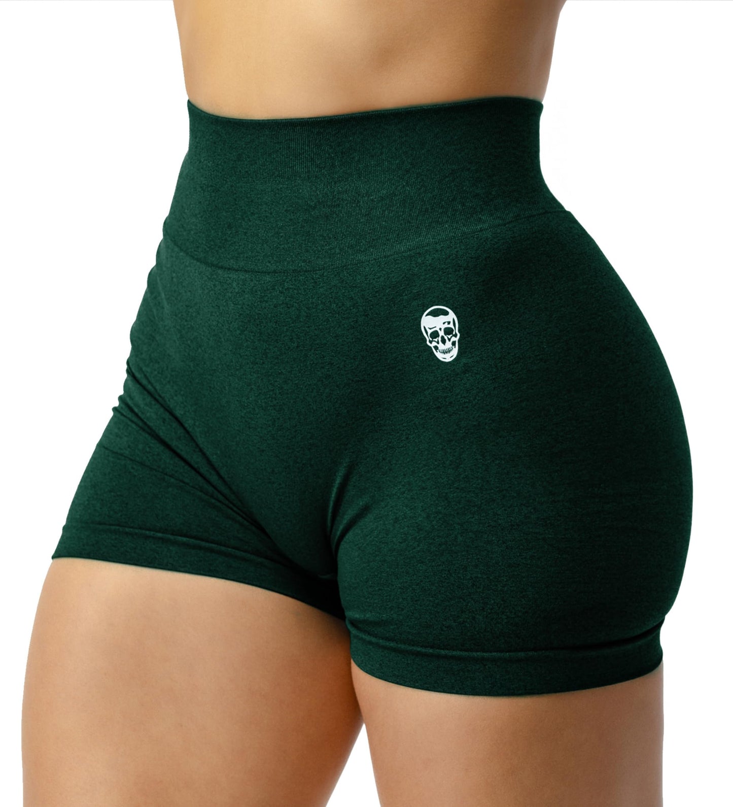 High Waist Seamless Biker Workout Shorts