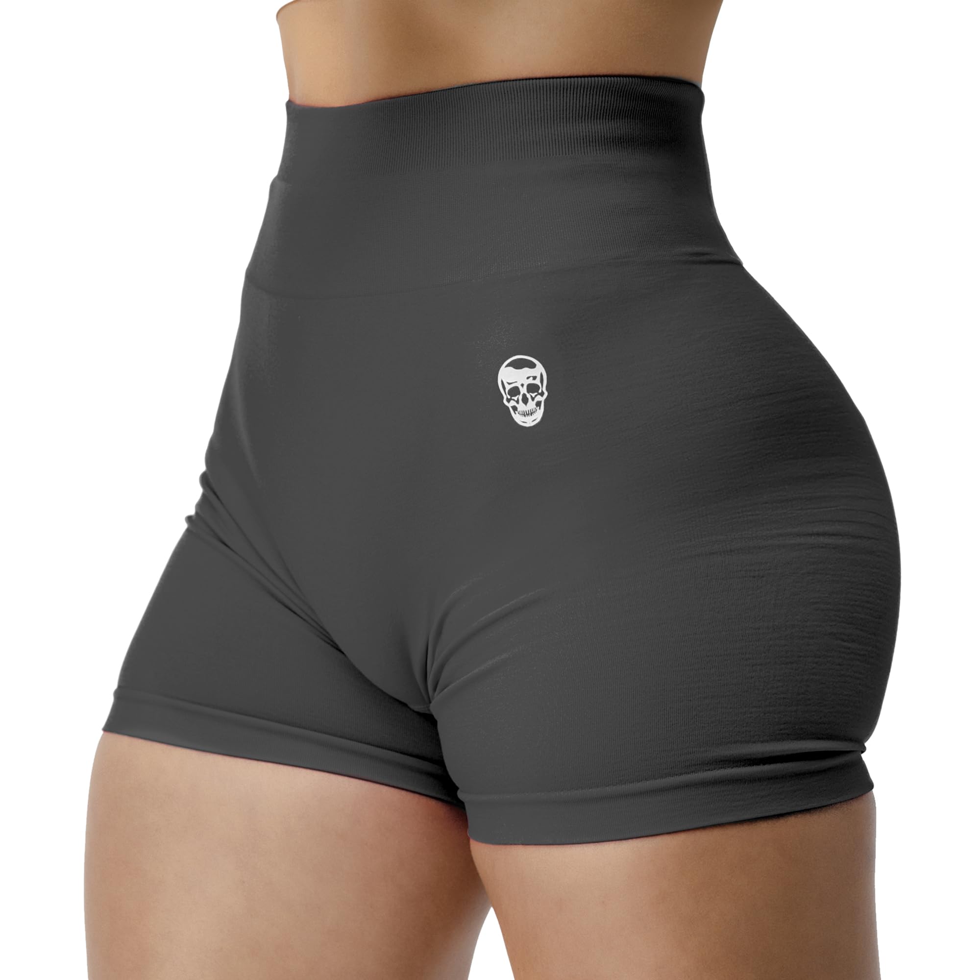 High Waist Seamless Biker Workout Shorts