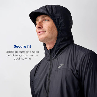 Packable Water Resistant Running Jacket UPF 50+