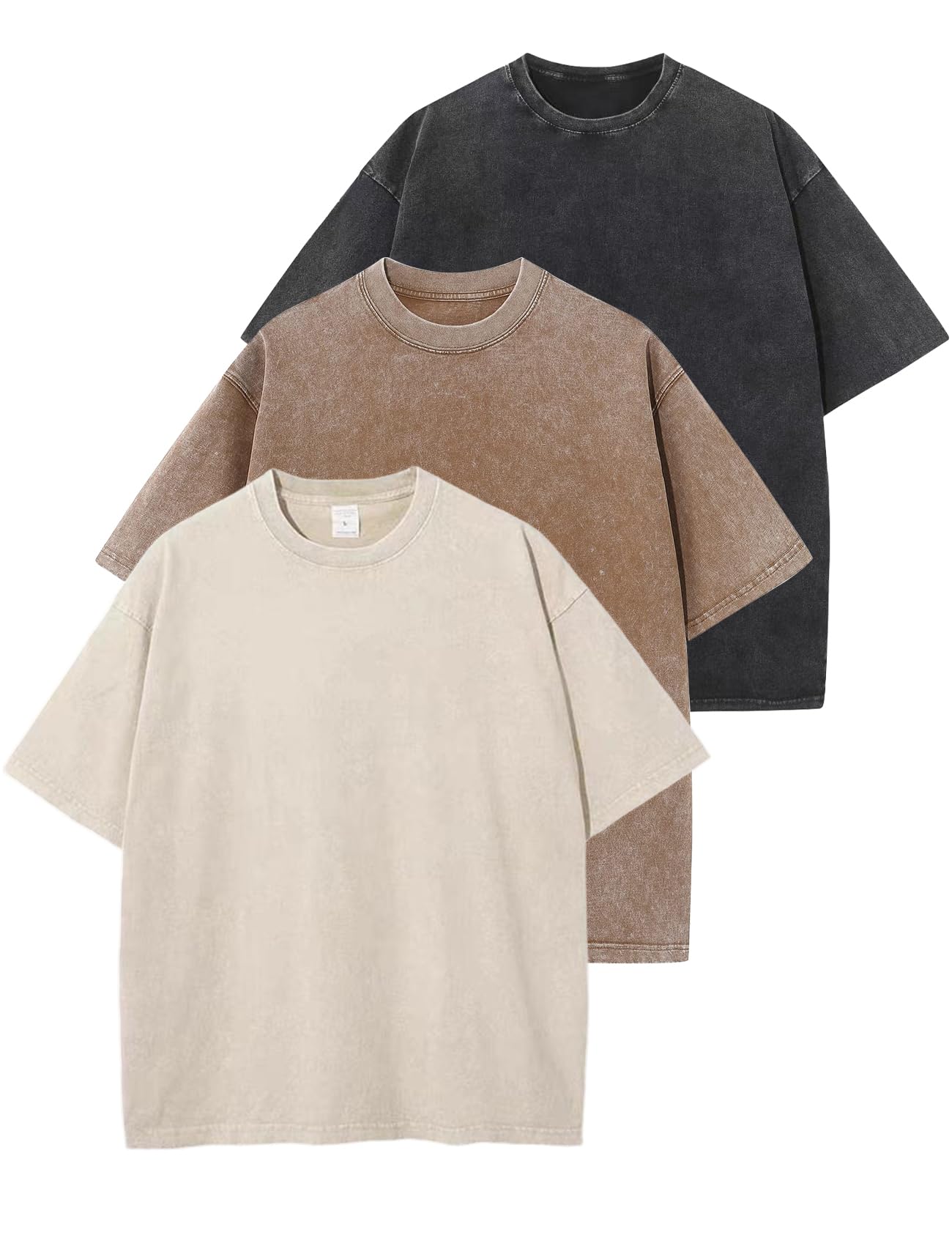 Oversized Vintage Washed Loose Fit Streetwear T-Shirt Unisex