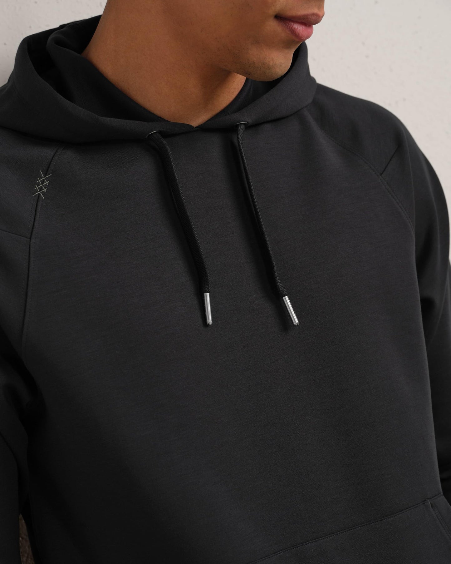 Men's Athletic Pullover Hoodie Anti-Odor Performance Sweatshirt
