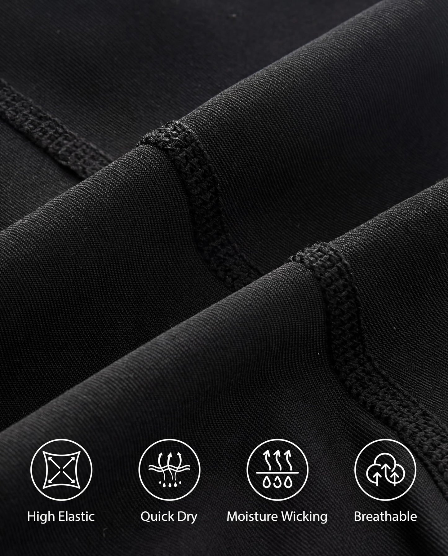 4 Pack Compression Running Shorts Base Layer