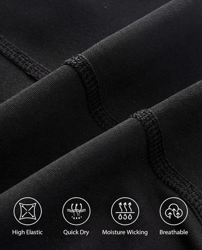 4 Pack Compression Running Shorts Base Layer