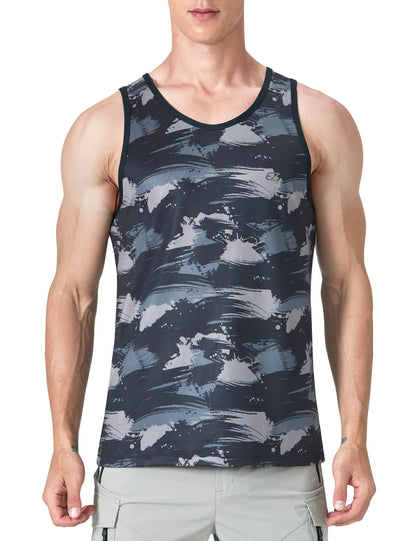Men's Quick Dry Sleeveless Workout Tank Top Gym Training Shirt