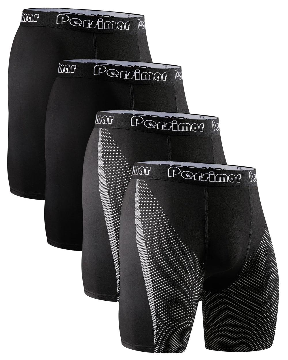 4 Pack Compression Running Shorts Base Layer