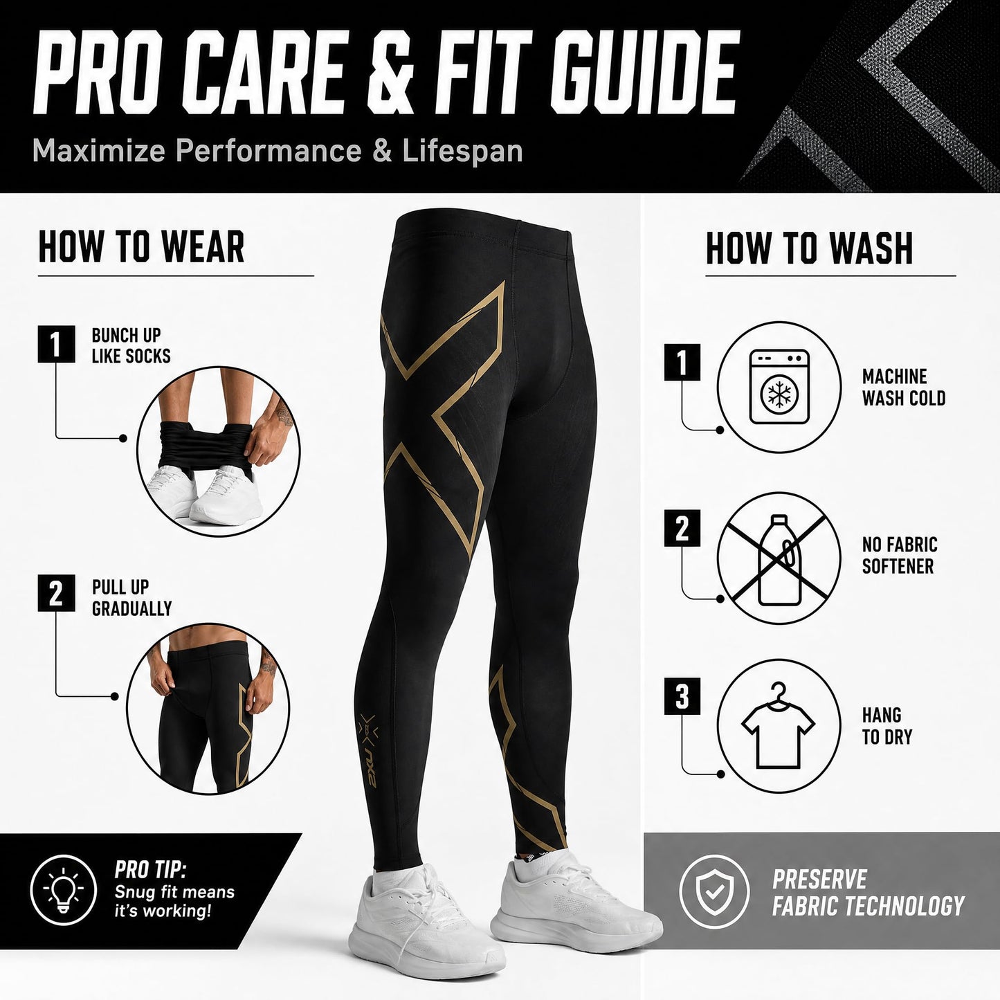 Light Speed Compression Running Tights