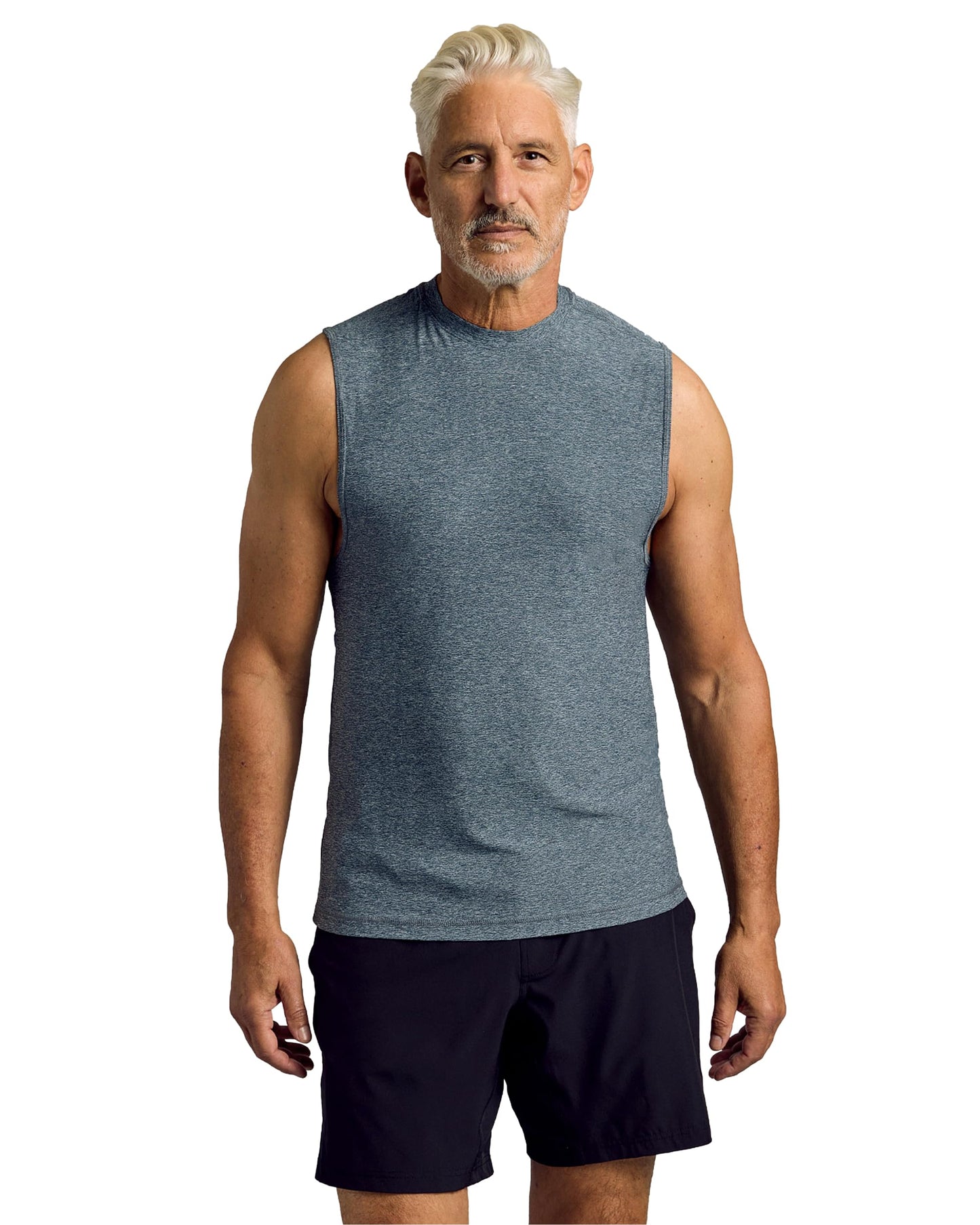 Men's Workout Tank Top Gym Muscle Fit Shirt