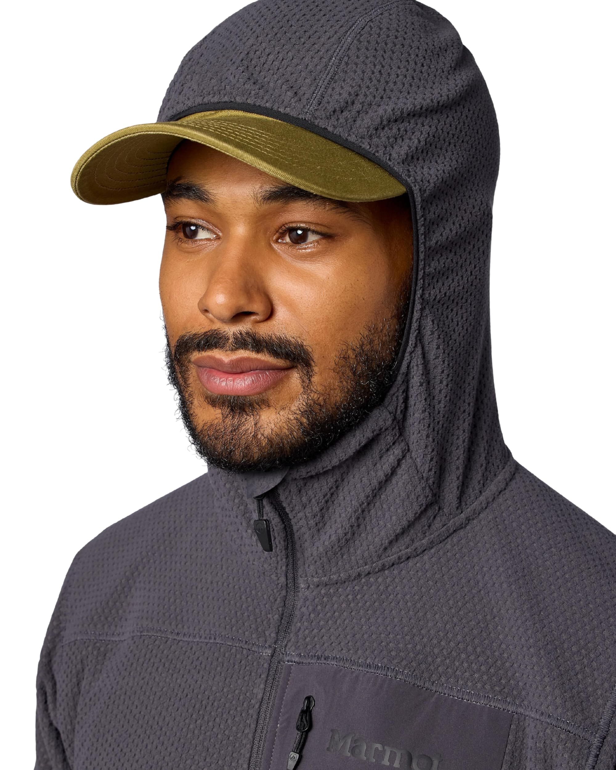 Men's Full Zip Performance Fleece Jacket Athletic Midlayer