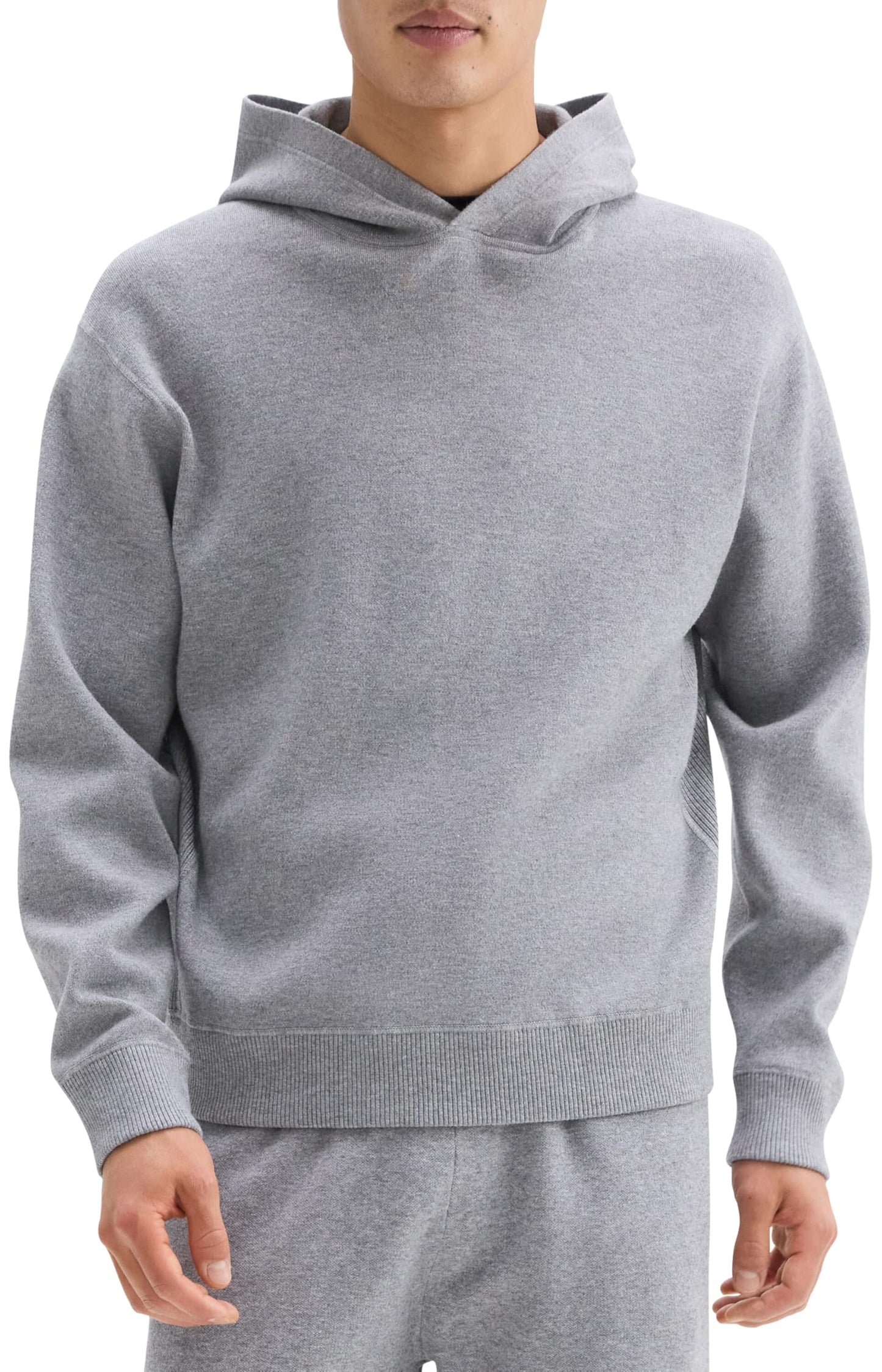 Theory Men's Relax Hood in Light Bilen
