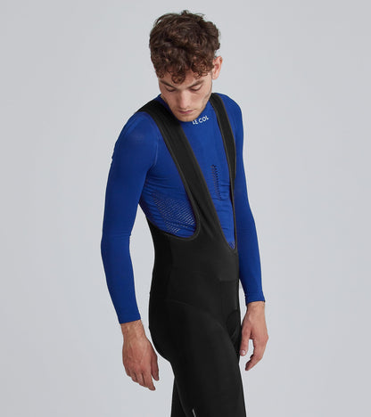 Men's Thermal Fleece Cycling Bib Tights Chamois Bike Leggings